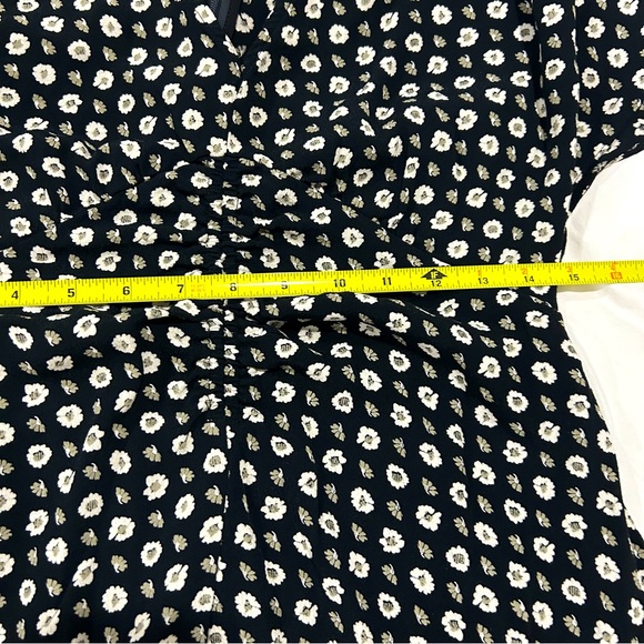 NWOT Madewell black w/white flowers dress, 6, - Picture 16 of 16